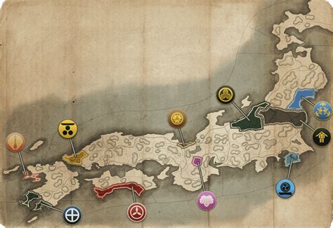 Shogun 2 + RotS + FotS resource map : r/totalwar .